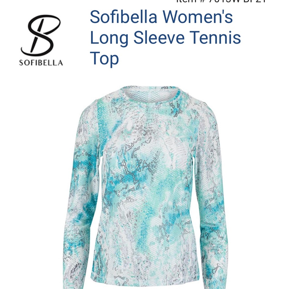 Small women’s sofibella long sleeve top